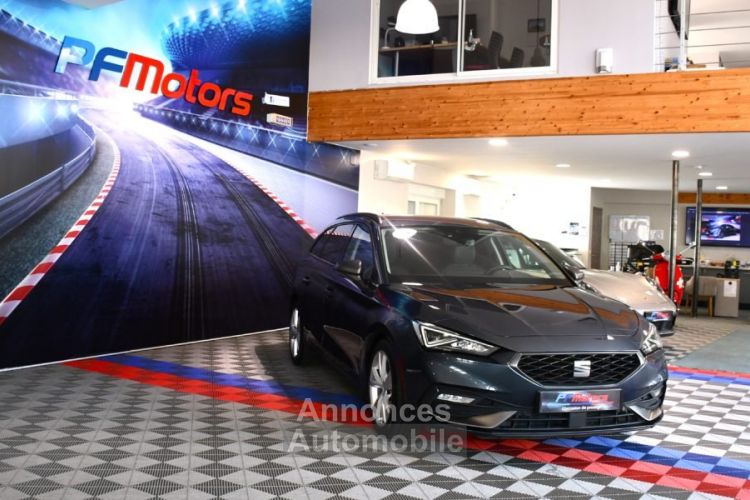 Seat Leon ST Léon 2.0 TDI 150 DSG 7 FR GPS Virtual ACC Caméra Front Lane Park Assist LED JA 17 - <small></small> 22.490 € <small>TTC</small> - #10