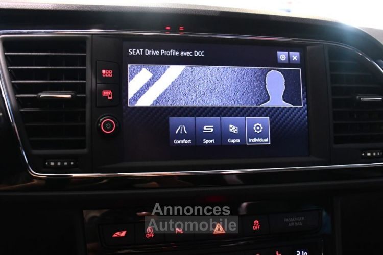 Seat Leon ST Léon CUPRA 2.0 TSI 300 DSG 4Drive GPS TO Attelage Virtual DCC Mode Front JA 19 - <small></small> 28.990 € <small>TTC</small> - #26
