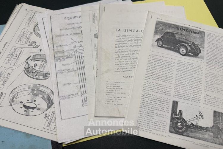 Simca 5 - <small></small> 9.900 € <small>TTC</small> - #45