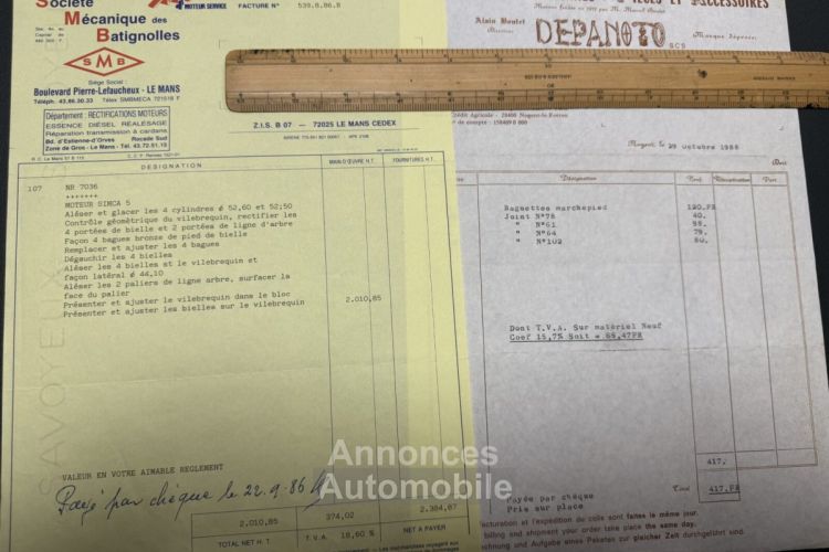 Simca 5 - <small></small> 9.900 € <small>TTC</small> - #49