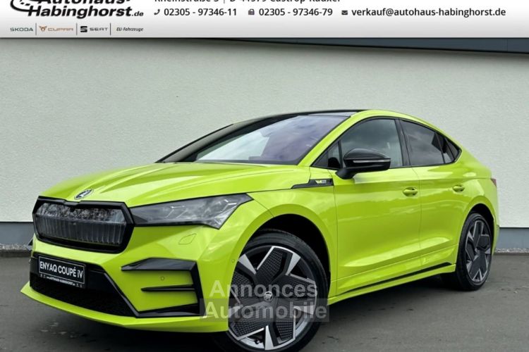 Skoda Enyaq 2019 Coupe 4x4 RS - 82 kWh Head Up Canton Kessy Navi Ka - <small></small> 57.990 € <small>TTC</small> - #1