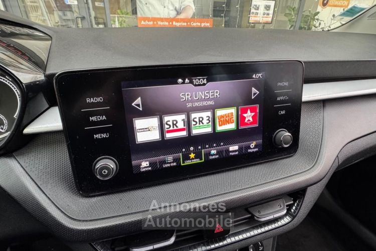 Skoda Fabia 1.0 TSI 110 AMBITION 1ER MAIN ENTRETIEN CARPLAY - <small></small> 15.490 € <small>TTC</small> - #16