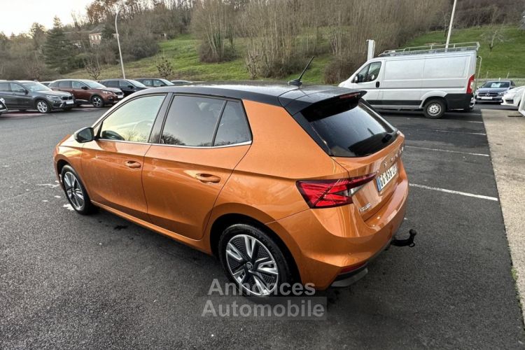 Skoda Fabia 1.0 TSI - 110 Bva Style GTIE CONSTRUCTEUR 05/2027+ CARPLAY+ CAMERA AR + ATTELAGE - <small></small> 19.990 € <small>TTC</small> - #5