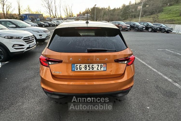 Skoda Fabia 1.0 TSI - 110 Bva Style GTIE CONSTRUCTEUR 05/2027+ CARPLAY+ CAMERA AR + ATTELAGE - <small></small> 19.990 € <small>TTC</small> - #6