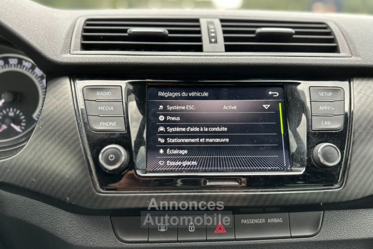 Skoda Fabia 1.0 TSI 95 ch BVM5 Monte-Carlo - CAMERA - CARPLAY - 1 ERE MAIN - <small></small> 12.990 € <small>TTC</small> - #34