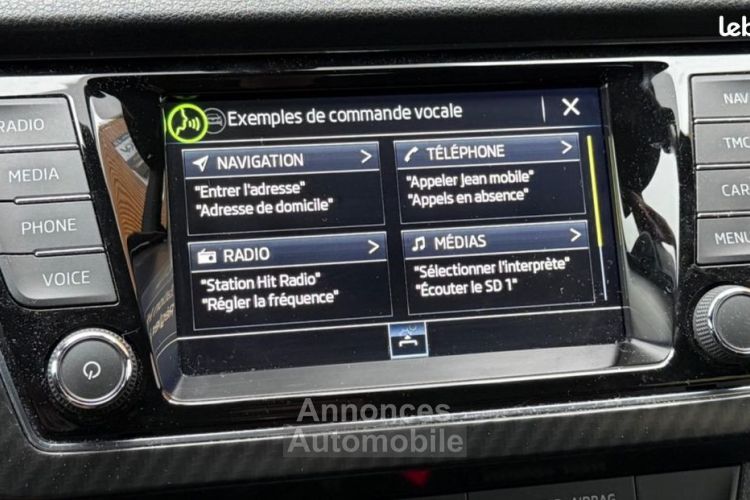 Skoda Fabia 1.0 TSI 95Cv S&S MONTE CARLO CAMERA DE RECUL ANDROID+APPLE CARPLAY COMMANDES VOCALE... - <small></small> 11.980 € <small>TTC</small> - #20