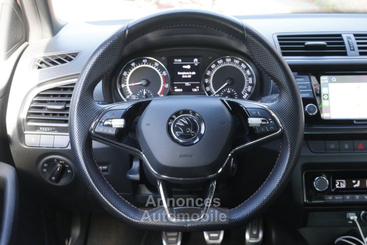 Skoda Fabia Ph.2 1.0 TSI 95 Monte Carlo BVM5 (Carplay, Limiteur & Régulateur...) - <small></small> 13.990 € <small>TTC</small> - #21