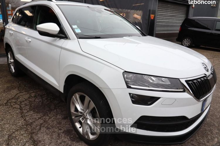 Skoda Karoq 1.6 TDI 116 CH SPORTLINE DSG 7 + SIEGES CHAUFFANT CARPLAY - <small></small> 19.989 € <small>TTC</small> - #8