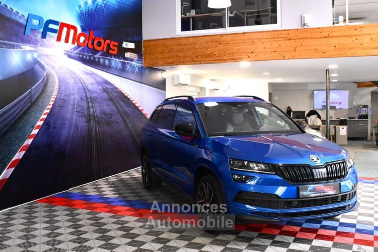 Skoda Karoq Sportline 2.0 TDI 150 DSG 4×4 GPS ACC Car Play Sono CANTON Caméra Virtual LED Lane Front JA 19 - <small></small> 28.990 € <small>TTC</small> - #10