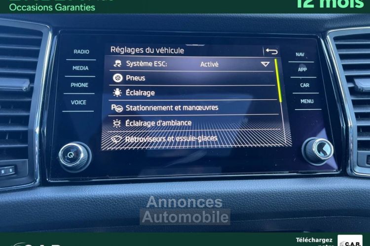 Skoda Kodiaq 2.0 TDI 150 SCR DSG7 7pl Laurin & Klement - <small></small> 37.990 € <small>TTC</small> - #16