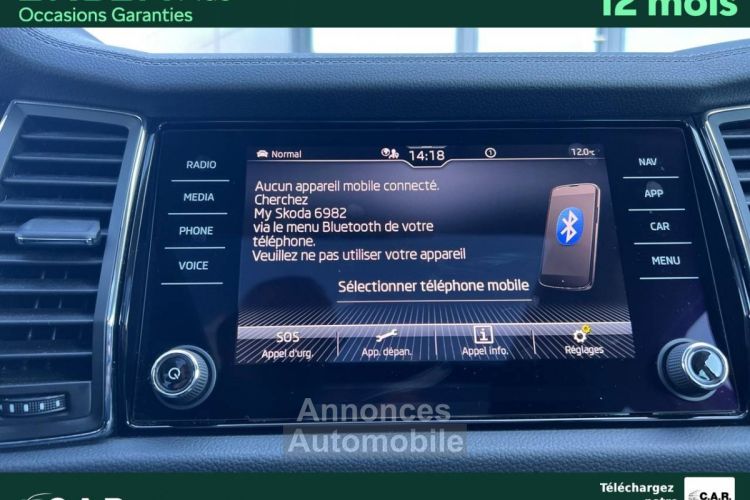 Skoda Kodiaq 2.0 TDI 150 SCR DSG7 7pl Laurin & Klement - <small></small> 37.990 € <small>TTC</small> - #24