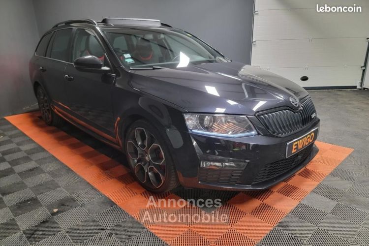 Skoda Octavia Combi 2.0 TDI 180ch RS 4X4 DSG ATTELAGE DISTRI OK - <small></small> 14.490 € <small>TTC</small> - #3