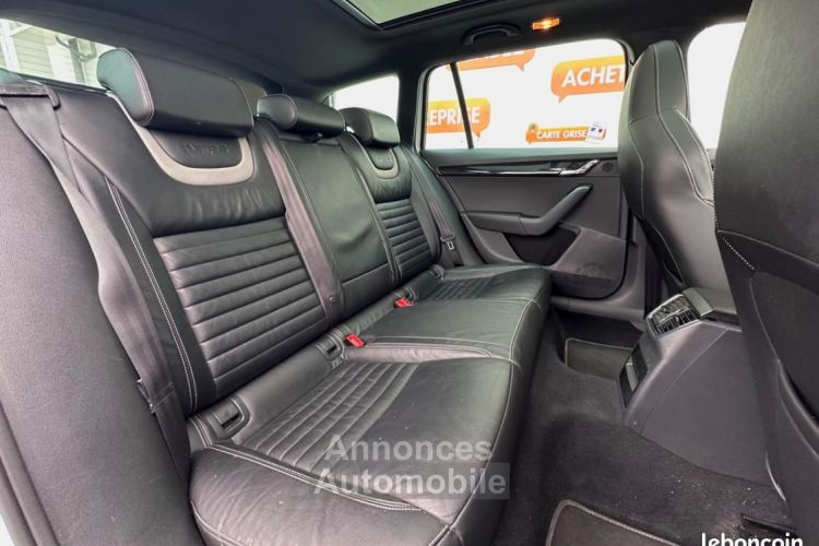 Skoda Octavia Combi RS 2.0L TDI 180CH 4X4 DSG6 TOIT OUVRANT PANORAMIQUE RADAR DE RECUL - <small></small> 18.590 € <small>TTC</small> - #11