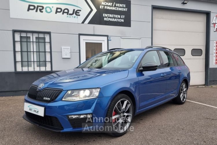 Skoda Octavia RS 2.0 TDI 184 CV SW DSG 6 / ATTELAGE / PALETTES / SUIVI D'ENTRETIEN /GARANTIE 12 MOIS - <small></small> 17.990 € <small>TTC</small> - #1