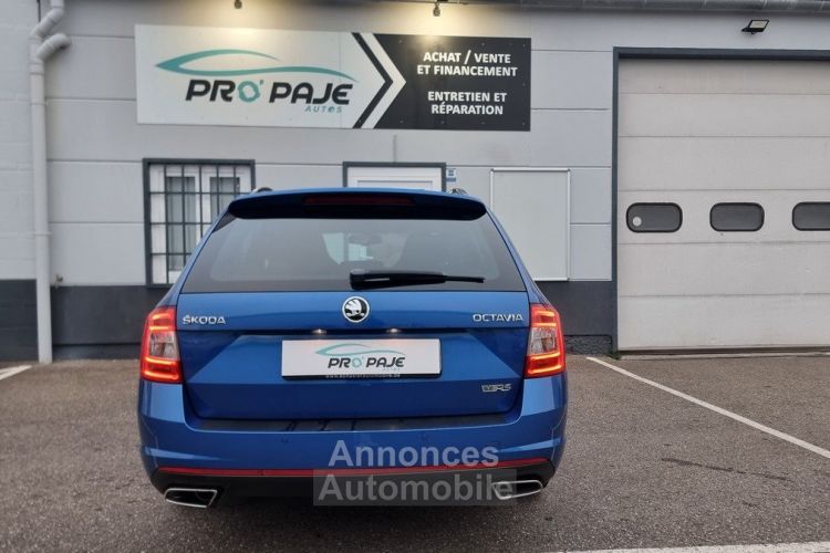 Skoda Octavia RS 2.0 TDI 184 CV SW DSG 6 / ATTELAGE / PALETTES / SUIVI D'ENTRETIEN /GARANTIE 12 MOIS - <small></small> 17.990 € <small>TTC</small> - #6