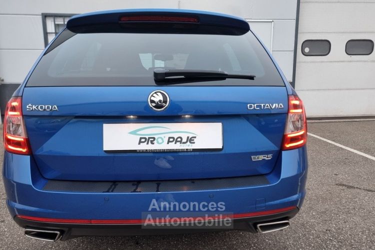 Skoda Octavia RS 2.0 TDI 184 CV SW DSG 6 / ATTELAGE / PALETTES / SUIVI D'ENTRETIEN /GARANTIE 12 MOIS - <small></small> 17.990 € <small>TTC</small> - #15