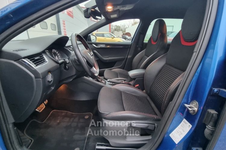 Skoda Octavia RS 2.0 TDI 184 CV SW DSG 6 / ATTELAGE / PALETTES / SUIVI D'ENTRETIEN /GARANTIE 12 MOIS - <small></small> 17.990 € <small>TTC</small> - #16