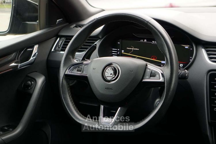 Skoda Octavia RS 2.0 TFSI KIT MAXTON DSG COCKPIT GPS-CAM CARPLAY - <small></small> 26.990 € <small>TTC</small> - #16