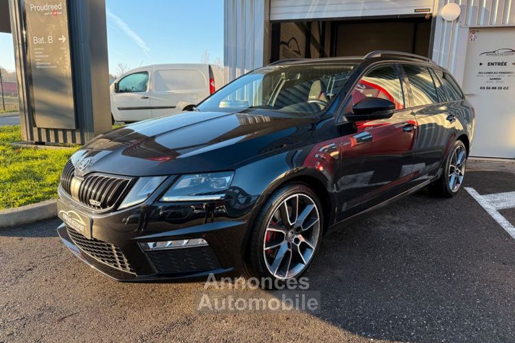 Skoda Octavia RS Break 2.0 TDi 184ch SCR DSG7 4x4 S&S 2ème main Française Hayon électrique Full LED Sound System 10HP Accès & démarrage main-libre JA 18 Sièges Spor - <small></small> 21.990 € <small>TTC</small> - #1