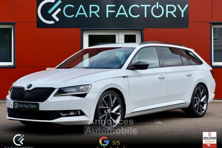 Skoda Superb COMBI 2.0 TDI 190 DSG COMBI SPORTLINE / GPS / CAMERA / Sièges mémoire / Garantie 1an - <small></small> 24.990 € <small>TTC</small> - #1