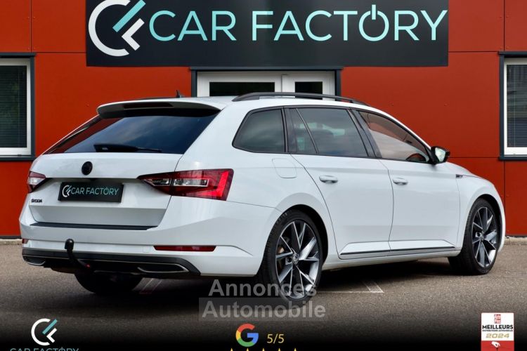 Skoda Superb COMBI 2.0 TDI 190 DSG COMBI SPORTLINE / GPS / CAMERA / Sièges mémoire / Garantie 1an - <small></small> 24.990 € <small>TTC</small> - #4