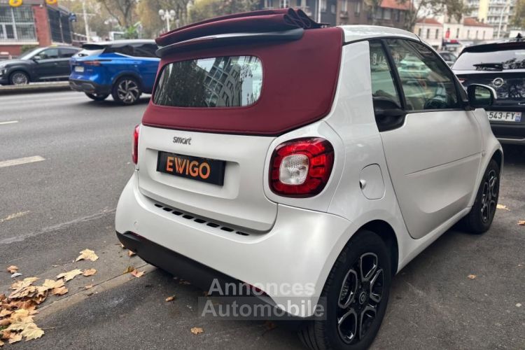 Smart Fortwo CABRIOLET 1.0 T 70 PRIME TWINAMIC BVA - <small></small> 14.790 € <small>TTC</small> - #5