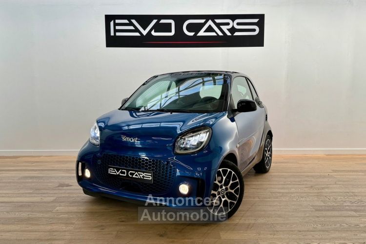 Smart Fortwo Coupé EQ 82 ch Prime 1ere main/Toit pano/Cuir/CarPlay/Caméra/Jantes16 - <small></small> 14.490 € <small>TTC</small> - #1