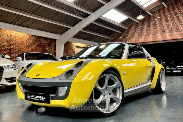 Smart Roadster 82 ch 34 750 kms certifiés Jaune Ginster Climatisation & Bluetooth Historique État exceptionnel - <small></small> 12.780 € <small>TTC</small> - #1