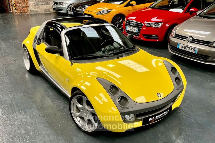 Smart Roadster 82 ch 34 750 kms certifiés Jaune Ginster Climatisation & Bluetooth Historique État exceptionnel - <small></small> 12.780 € <small>TTC</small> - #3