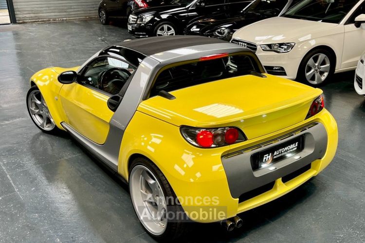 Smart Roadster 82 ch 34 750 kms certifiés Jaune Ginster Climatisation & Bluetooth Historique État exceptionnel - <small></small> 12.780 € <small>TTC</small> - #4