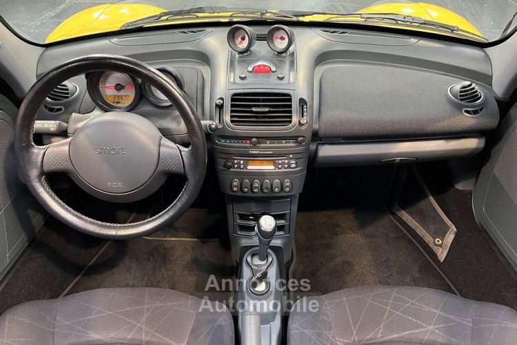 Smart Roadster 82 ch 34 750 kms certifiés Jaune Ginster Climatisation & Bluetooth Historique État exceptionnel - <small></small> 12.780 € <small>TTC</small> - #6