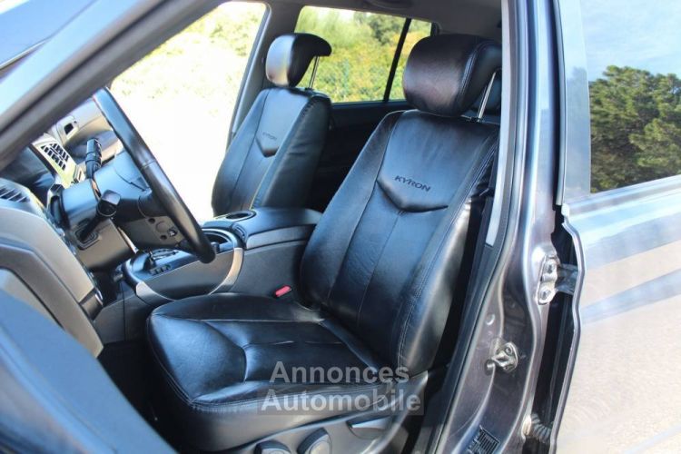 SSangyong Kyron 4X4 270 XDI 165CV BVA SEQ PACK SPORT/LUXE 5PT 09/2010 ETAT PARFAIT GTIE 6 MOIS MOT/BTE/PONT - <small></small> 11.990 € <small>TTC</small> - #16