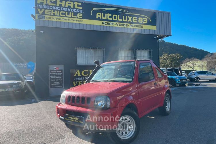 Suzuki Jimny 1-5 cabriolet 1.3 I 80 cv 4 wd garantie - <small></small> 5.990 € <small>TTC</small> - #1