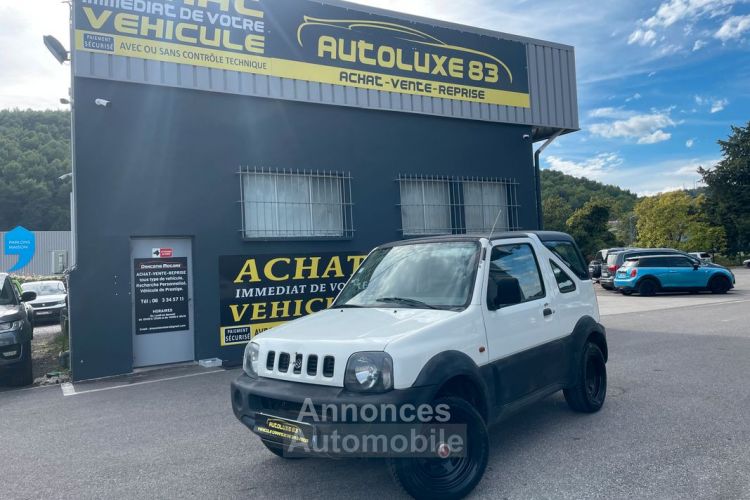 Suzuki Jimny cabriolet 1.3 I 80 cv 4 wd garantie - <small></small> 7.490 € <small>TTC</small> - #1