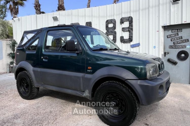 Suzuki Jimny Cabriolet 1.3i CABRIOLET JLX PHASE 1 - <small></small> 11.990 € <small>TTC</small> - #1