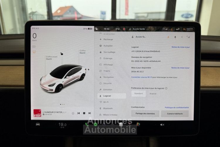 Tesla Model 3 / PARTIR 297,28/MOIS / STANDARD RWD PLUS MY21 - <small></small> 27.980 € <small>TTC</small> - #16