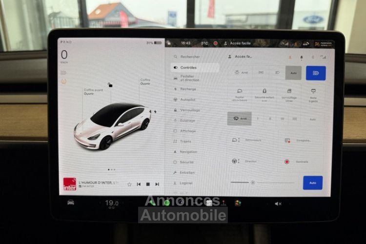 Tesla Model 3 / PARTIR 297,28/MOIS / STANDARD RWD PLUS MY21 - <small></small> 27.980 € <small>TTC</small> - #17