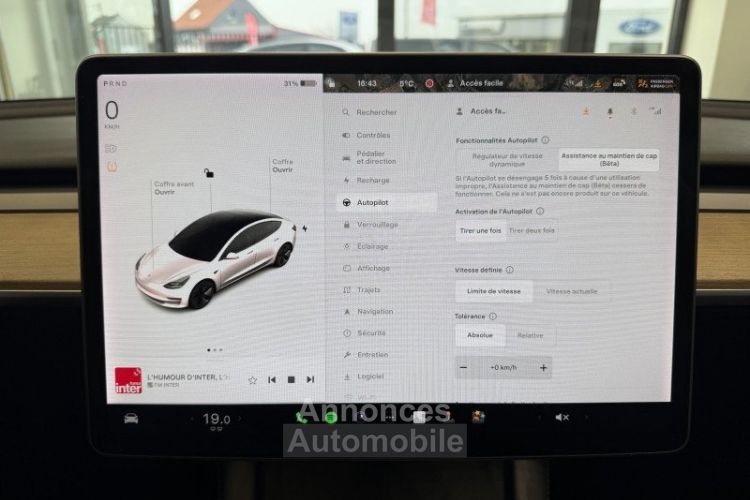 Tesla Model 3 / PARTIR 297,28/MOIS / STANDARD RWD PLUS MY21 - <small></small> 27.980 € <small>TTC</small> - #20