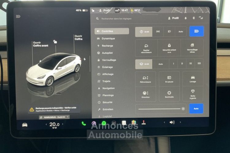 Tesla Model 3 / A PARTIR DE 318,42/MOIS / LONG-RANGE DUAL MOTOR AWD MY22 - <small></small> 29.970 € <small>TTC</small> - #20