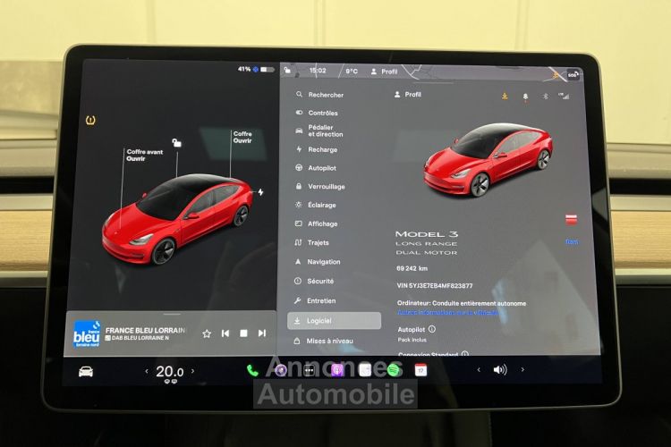 Tesla Model 3  Long-Range Dual Motor AWD - <small></small> 29.990 € <small>TTC</small> - #44
