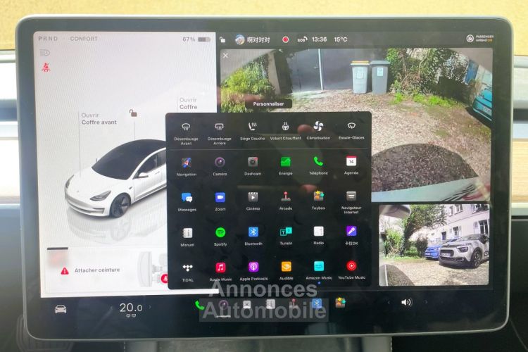 Tesla Model 3 275 AUTONOMIE STANDARD RWD 60KWH - <small></small> 27.990 € <small>TTC</small> - #20