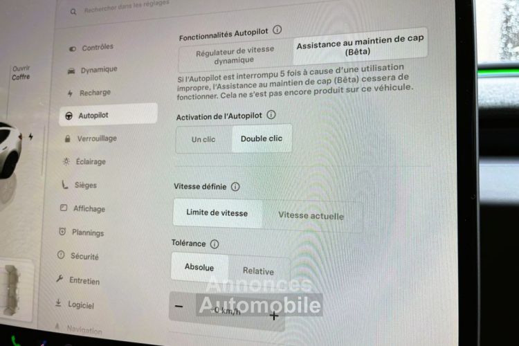 Tesla Model 3 (3) 346 GRANDE AUTONOMIE AWD 75 KWH - <small></small> 46.990 € <small>TTC</small> - #21