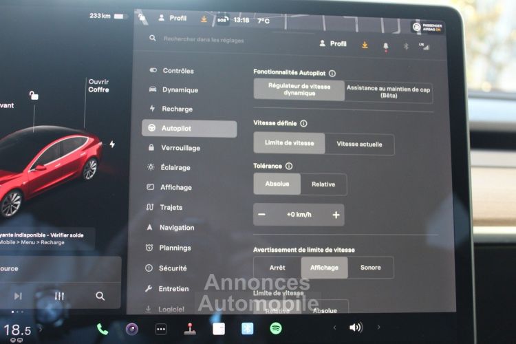 Tesla Model 3 306 AUTONOMIE STANDARD PLUS RWD 50KWH 4CV - <small></small> 20.990 € <small>TTC</small> - #28