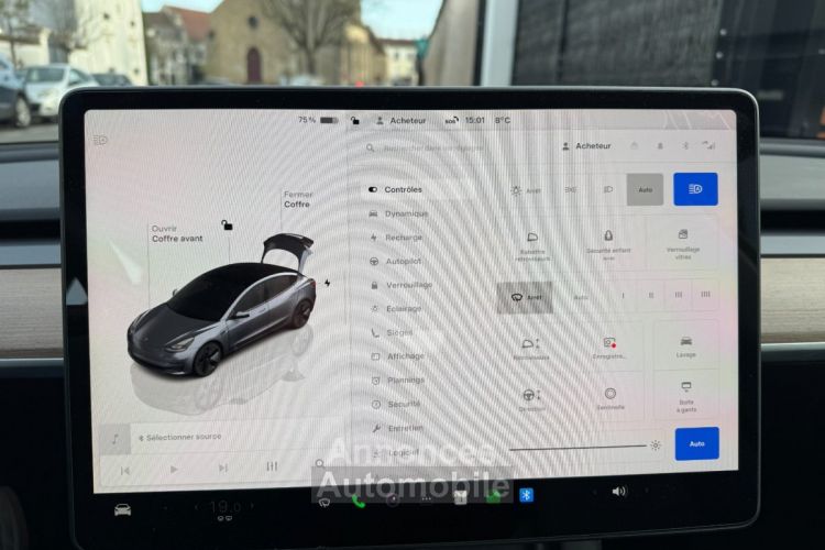 Tesla Model 3 Autonomie Standard Plus RWD - <small></small> 36.990 € <small>TTC</small> - #21