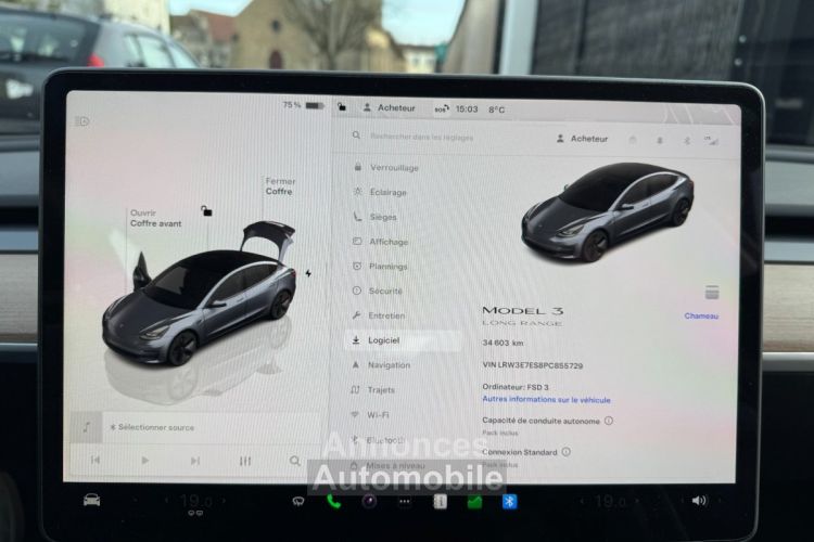 Tesla Model 3 Autonomie Standard Plus RWD - <small></small> 36.990 € <small>TTC</small> - #22