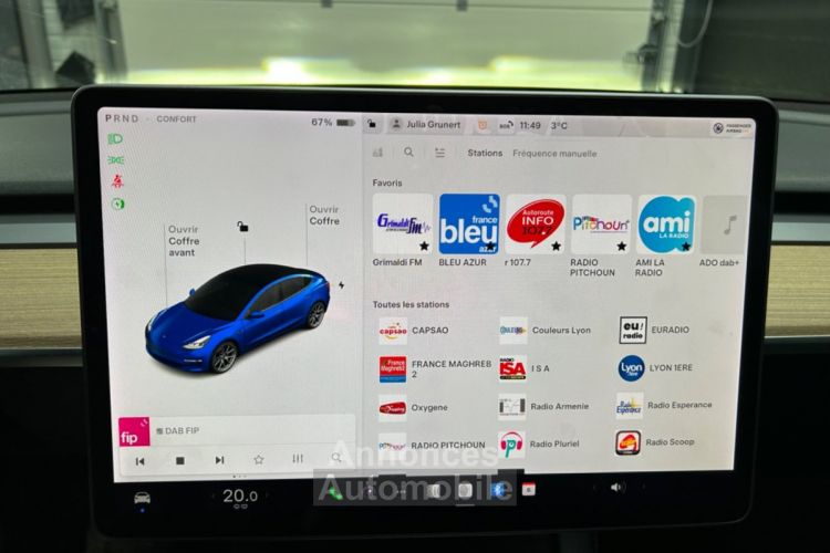 Tesla Model 3 Autonomie Standard Plus RWD - <small></small> 23.990 € <small>TTC</small> - #29