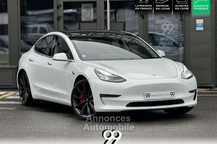 Tesla Model 3 AWD Performance LOA LLD CREDIT LIVRAISON REPRISE - <small></small> 31.990 € <small>TTC</small> - #1