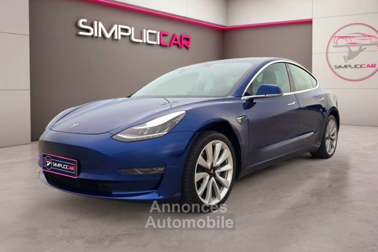 Tesla Model 3 Dual Motor Long Range 75kw AWD 476cv - Bleu Outremer métallisé - <small></small> 31.990 € <small>TTC</small> - #4