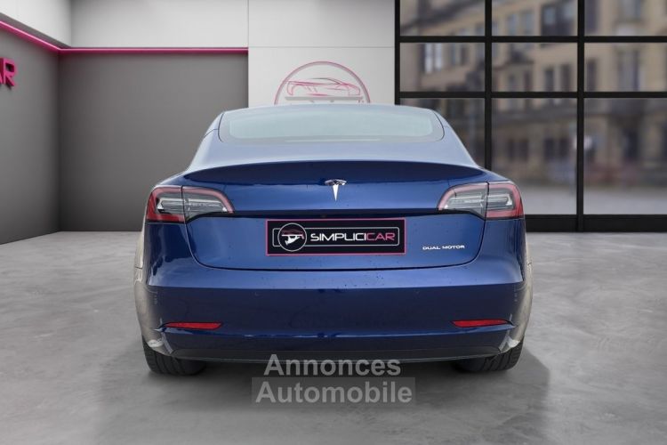 Tesla Model 3 Dual Motor Long Range 75kw AWD 476cv - Bleu Outremer métallisé - <small></small> 31.990 € <small>TTC</small> - #7