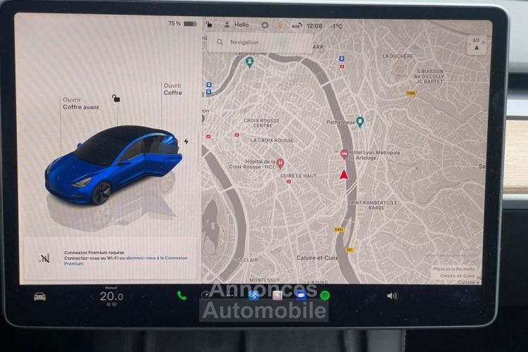 Tesla Model 3 ELECTRIC 283 ch 60KWH STANDARD-PLUS PREMIUM BVA - <small></small> 26.990 € <small>TTC</small> - #18
